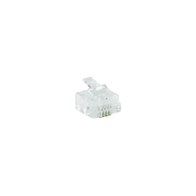 RJ11 plug (6P4C), EM/X-ML-6P4C