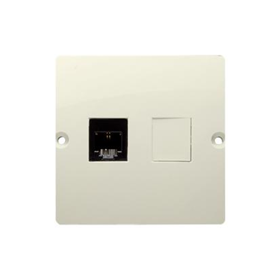 RJ11-Telefonbuchse (Modul) beige