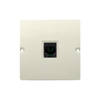 RJ11-Telefondose mit Überspannungsschutz (Modul) beige