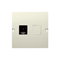 RJ11 telephone socket (module) beige