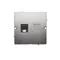 RJ11 telephone socket (module) satin (metallic)