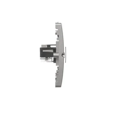 RJ11 telephone socket (module) satin (metallic)