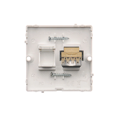 RJ11 telephone socket (module) white