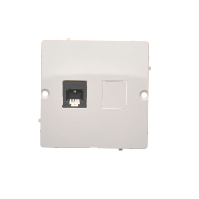 RJ11 telephone socket (module) white