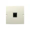 RJ11 telephone socket with surge protector (module) beige