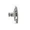 RJ11 universal single telephone socket (module) metallic inox