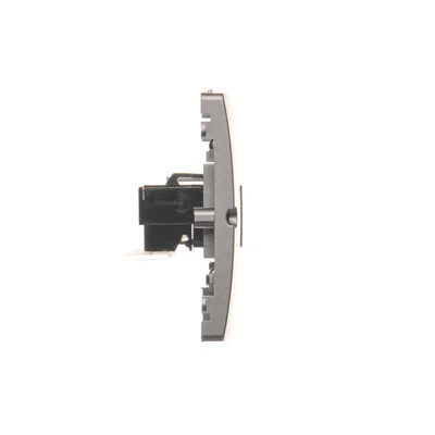 RJ12-Telefonbuchse (Modul) aus metallischem Edelstahl