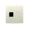 RJ12 telephone socket (module) beige