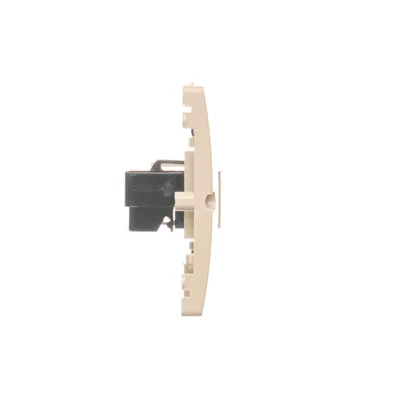 RJ12 telephone socket (module) beige