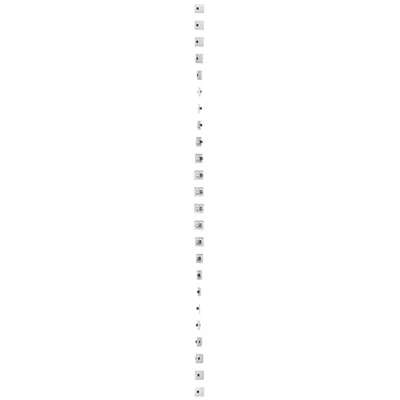 RJ12 telephone socket (module) white