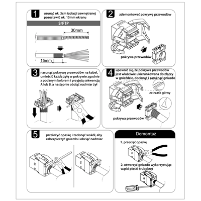 RJ45-Buchse STP 6 werkzeuglos schlank geschirmt silber