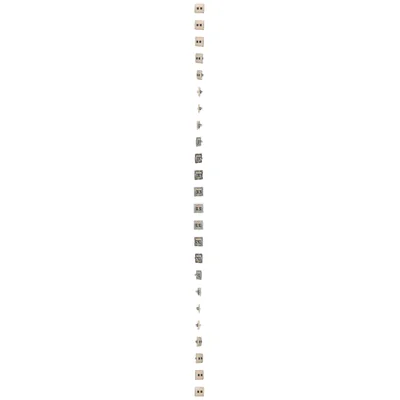 RJ45 cat.6 double computer socket beige