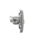RJ45 computer socket cat. 6 double shielded metallic satin