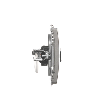RJ45 computer socket cat. 6 single metallic satin