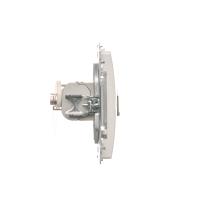 RJ45 computer socket cat. 6 single shielded white