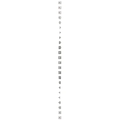 RJ45 computer socket cat. 6 single shielded white