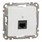RJ45 computer socket cat.5e UTP, Sedna Design & Elements, white