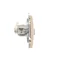 RJ45 computer socket cat.6 double shielded beige