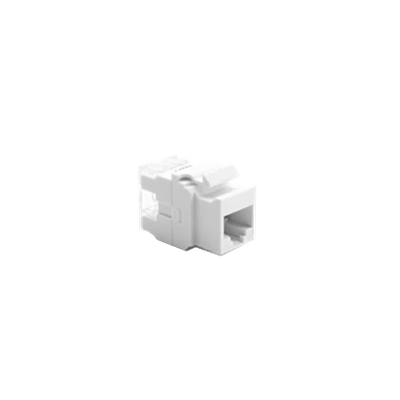 RJ45 computer socket insert cat. 5e UTP Molex white
