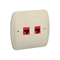 RJ45 double computer socket cat. 5e beige