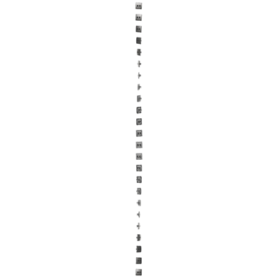 RJ45 Kat. 6 doppelte Computerbuchse aus satiniertem Metall