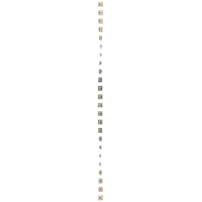 RJ45 kat. 6 počítačová zásuvka, jednoduchá, béžová