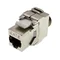 RJ45 STP Kat. 6 Keystone-Buchse, werkzeuglos, geschirmt Q-LANTEC