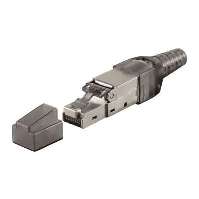 RJ45 STP plug cat.6A PoE++, MPTL, tool-free ALANTEC