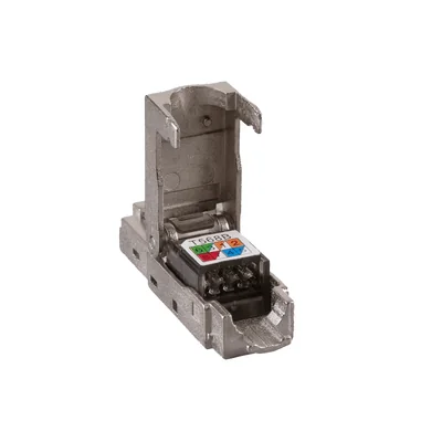 RJ45 STP plug cat.6A PoE++, MPTL, tool-free ALANTEC