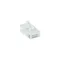 RJ45 UTP category 6 universal pass-through plug (8P8C)
