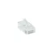 RJ45 UTP category 6 universal pass-through plug (8P8C)