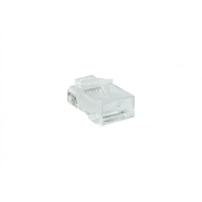 RJ45 UTP category 6 universal pass-through plug (8P8C)