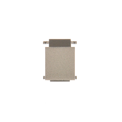 RJ45/RJ12 plug hole cover for the data communication socket cover, satin (metallic)