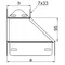 RKLBJ200/100H50 Redukcja lewa gr. blachy - 1 mm