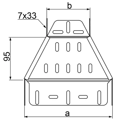 RKSJ200/150H60 Symmetrical reduction sheet thickness - 1 mm