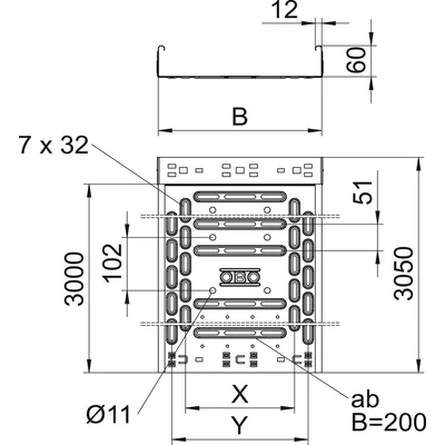 RKSM 620 FT RKSM Magic Cable Tray, con connessione rapida