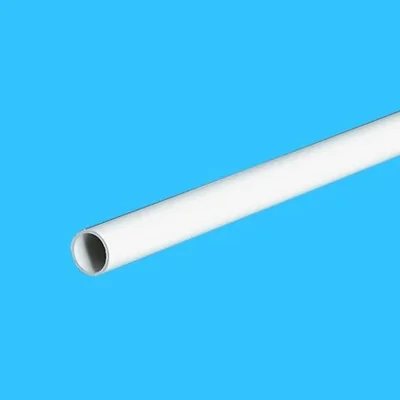 RL18 B/2 Smooth rigid electrical installation pipe, flame retardant (320 N), EKO white, UV, 2 m
