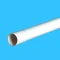 RLm18 B/3 Flame retardant electrical installation pipe, smooth, rigid, with socket (320 N), EKO white, UV