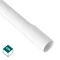 RML Tube lisse avec manchon 18mm 2m blanc 20pcs.