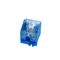 Robinet d'installation 1P OBL 70/25-1 1x70mm2/4x25mm2 bleu A13-6316
