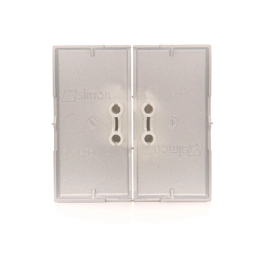 Rocker for switches and double push-buttons silver matt