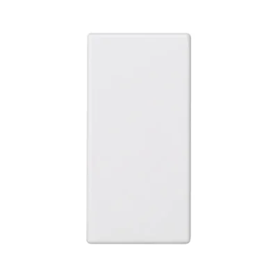 Rocker K45 45x22.5 universal/NO switch, pure white