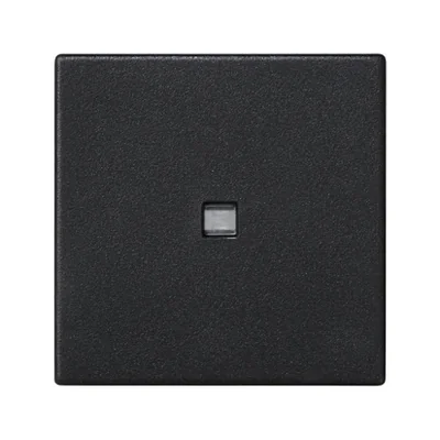 Rocker K45 45x45 normally open switch with backlight, gray graphite