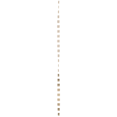 Rocker with a window for switches and double push-buttons with golden matt backlight