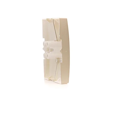 Rocker with a window for switches and double push-buttons with golden matt backlight