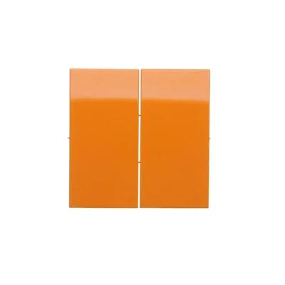 Rockers for switches/double pushbuttons, orange