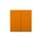 Rockers for switches/double pushbuttons, orange