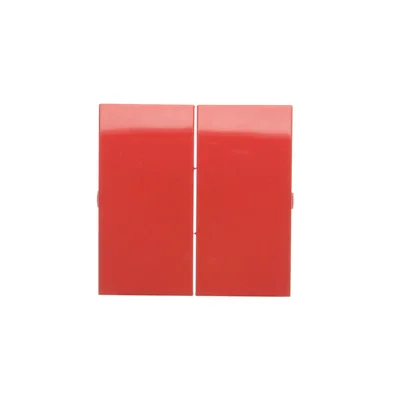 Rockers for switches/double pushbuttons, red