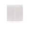 Rockers for switches/double pushbuttons, white