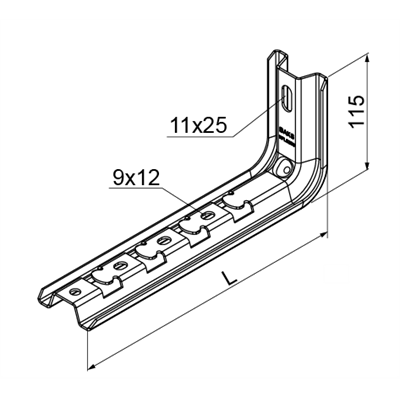 Rohrhalterung WFLS100